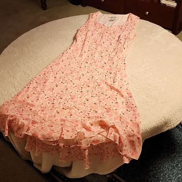 dressbarn pink dress Havana Pink 3/4 Sleeve Textured Knit Dress  Dressbarn